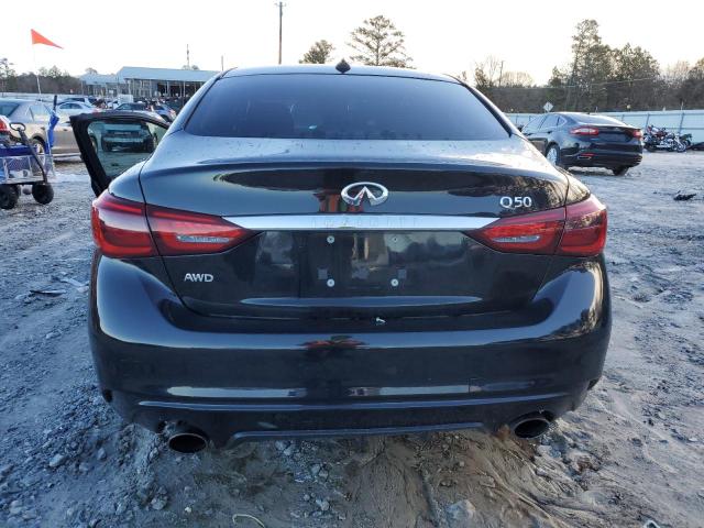 JN1EV7AR7KM558956 - 2019 INFINITI Q50 LUXE BLACK photo 6