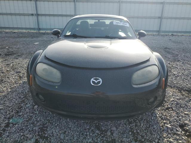 JM1NC25F860112818 - 2006 MAZDA MX-5 MIATA BLACK photo 5