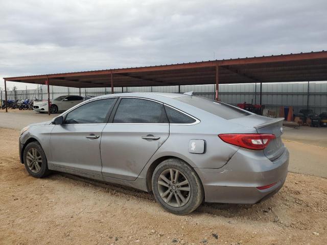 5NPE24AF8FH007350 - 2015 HYUNDAI SONATA SE GRAY photo 2