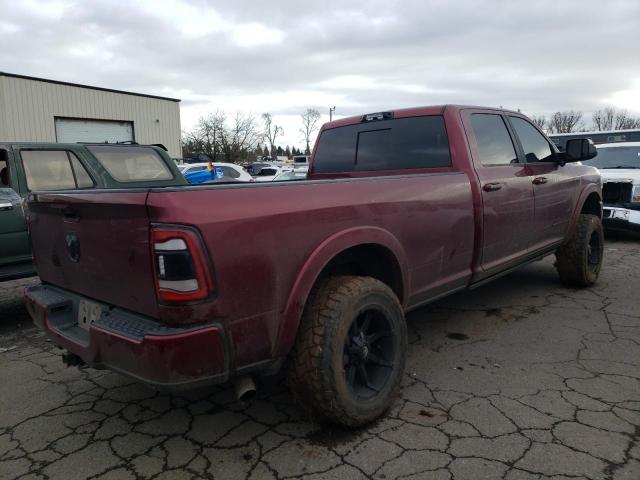 3C63R3JL6MG540748 - 2021 RAM 3500 LARAMIE BURGUNDY photo 3