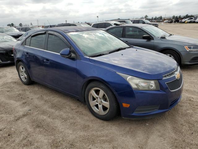 1G1PC5SB6D7260832 - 2013 CHEVROLET CRUZE LT BLUE photo 4