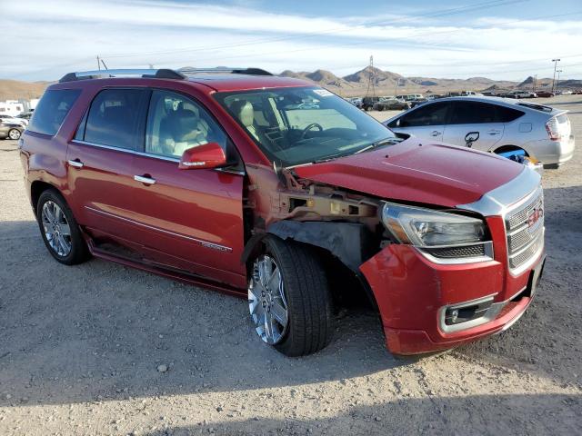 1GKKRTKD1EJ249588 - 2014 GMC ACADIA DENALI RED photo 4