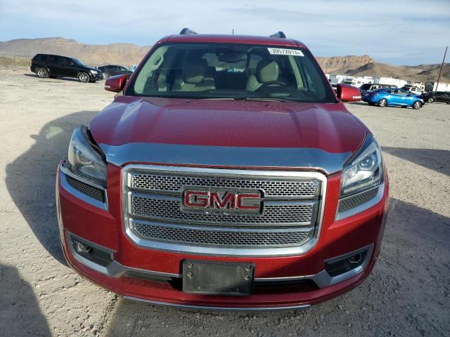 1GKKRTKD1EJ249588 - 2014 GMC ACADIA DENALI RED photo 5