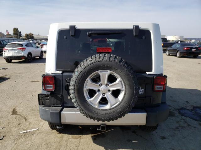 1C4BJWEG1HL667622 - 2017 JEEP WRANGLER U SAHARA GRAY photo 6