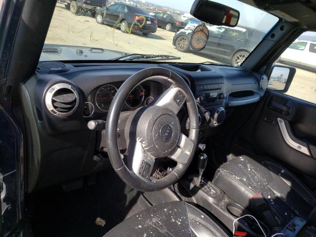 1C4BJWEG1HL667622 - 2017 JEEP WRANGLER U SAHARA GRAY photo 8