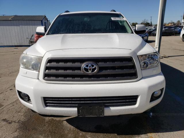 5TDZM5G13BS002719 - 2011 TOYOTA SEQUOIA SR5 WHITE photo 5