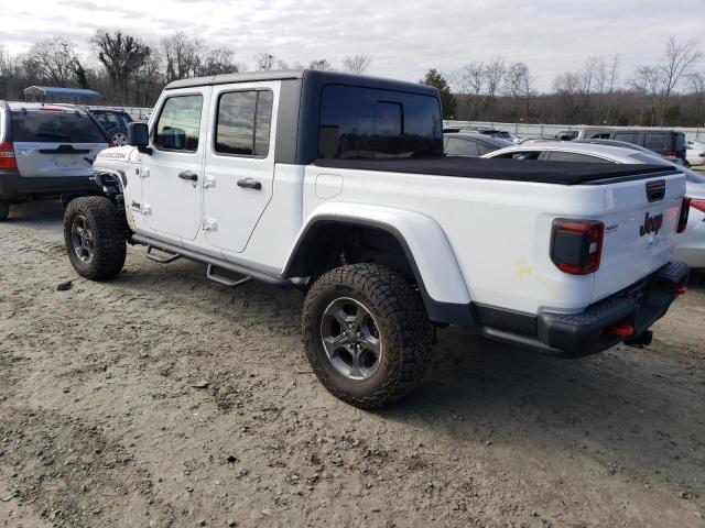 1C6JJTBGXLL135560 - 2020 JEEP GLADIATOR RUBICON WHITE photo 2