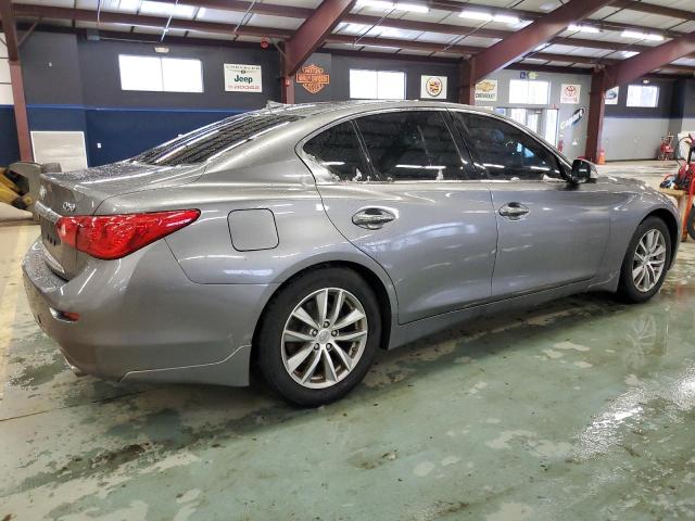 JN1BV7AR2FM392418 - 2015 INFINITI Q50 BASE GRAY photo 3