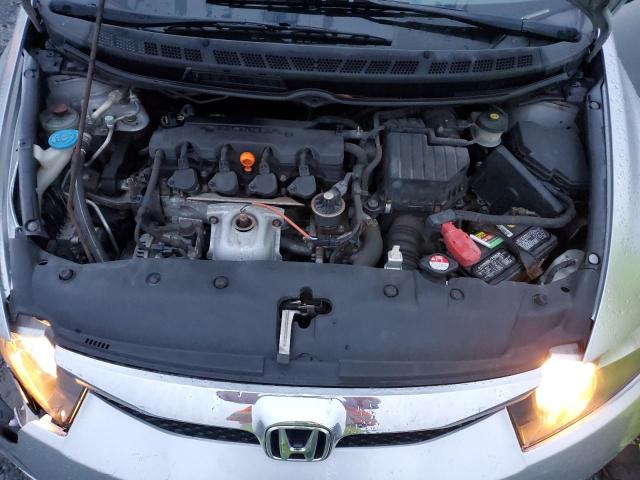 2HGFA1F36AH508020 - 2010 HONDA CIVIC VP SILVER photo 11