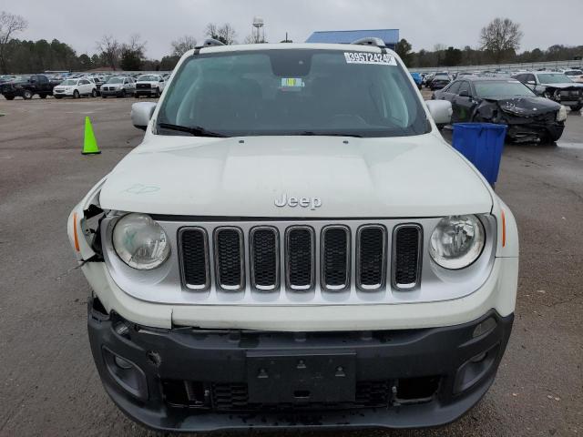 ZACCJBDB3JPG84071 - 2018 JEEP RENEGADE LIMITED WHITE photo 5