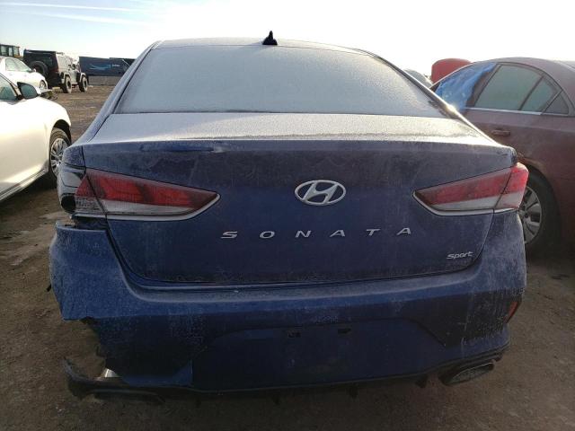 5NPE34AF5JH651359 - 2018 HYUNDAI SONATA SPORT BLUE photo 6