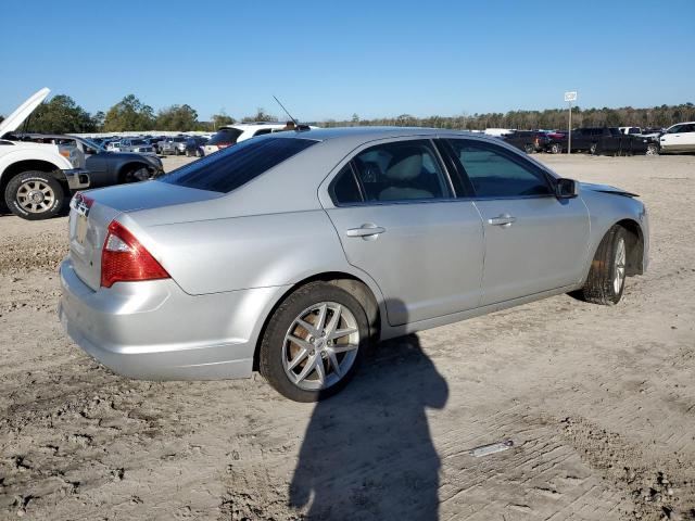 3FAHP0JA4AR150836 - 2010 FORD FUSION SEL SILVER photo 3