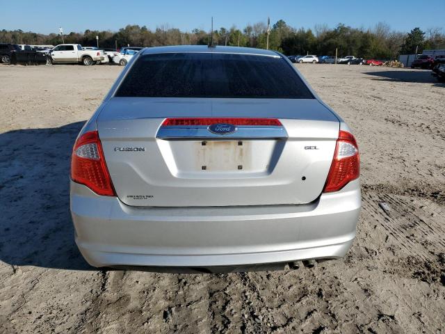 3FAHP0JA4AR150836 - 2010 FORD FUSION SEL SILVER photo 6