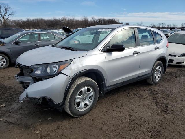 2HKRM4H30EH726484 - 2014 HONDA CR-V LX SILVER photo 1