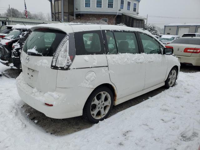 JM1CR2WL7A0360562 - 2010 MAZDA 5 WHITE photo 3