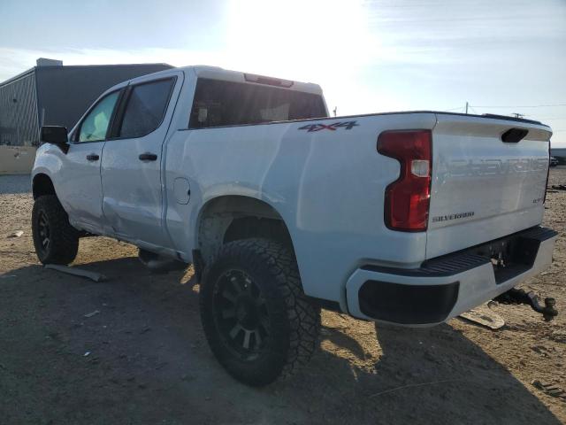 3GCPYBEK3LG326727 - 2020 CHEVROLET SILVERADO K1500 CUSTOM WHITE photo 2