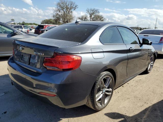 WBA2J3C54KVD49098 - 2019 BMW 230XI GRAY photo 3