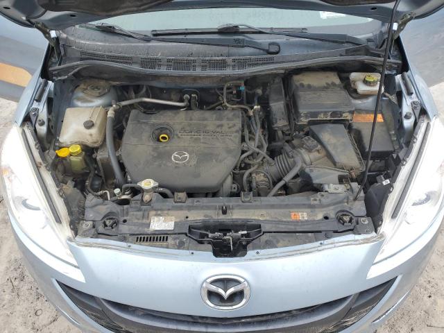 JM1CW2DL1C0142745 - 2012 MAZDA 5 SILVER photo 12