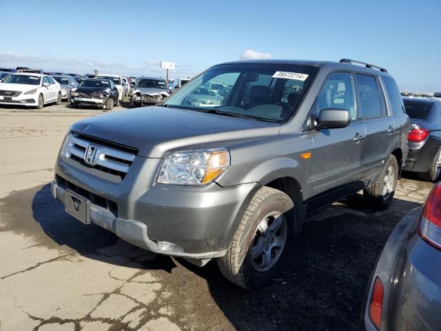 5FNYF18557B015144 - 2007 HONDA PILOT EXL GRAY photo 1