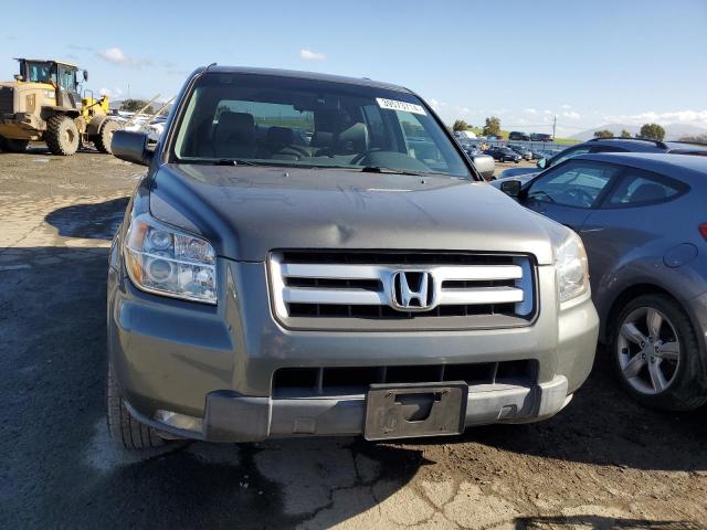 5FNYF18557B015144 - 2007 HONDA PILOT EXL GRAY photo 5