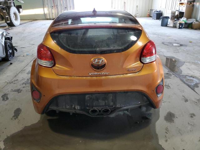 KMHTC6AE7GU254952 - 2016 HYUNDAI VELOSTER TURBO ORANGE photo 6