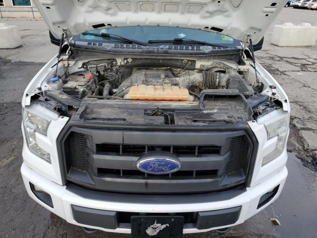 1FTEW1EP4FFC50976 - 2015 FORD F150 SUPERCREW WHITE photo 11