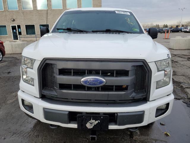 1FTEW1EP4FFC50976 - 2015 FORD F150 SUPERCREW WHITE photo 5