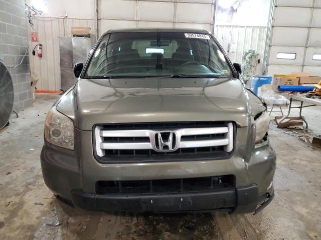 5FNYF18167B015828 - 2007 HONDA PILOT LX GREEN photo 5