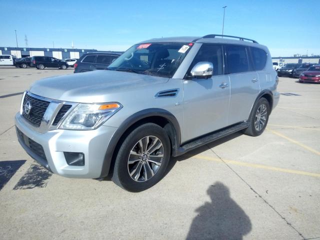 JN8AY2ND9K9088859 - 2019 NISSAN ARMADA SV SILVER photo 2