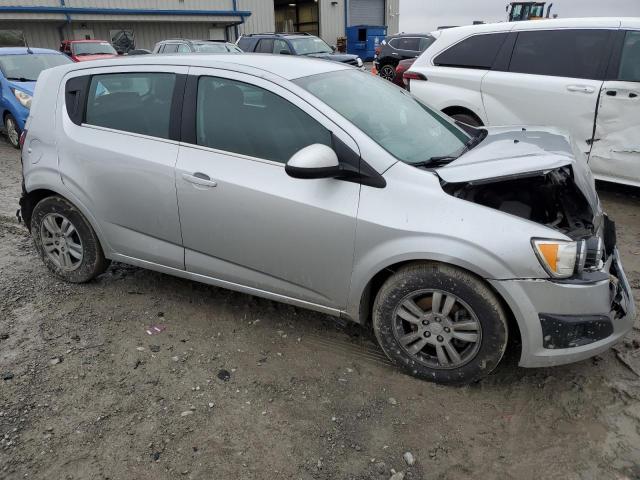 1G1JC6SH2F4133984 - 2015 CHEVROLET SONIC LT SILVER photo 4