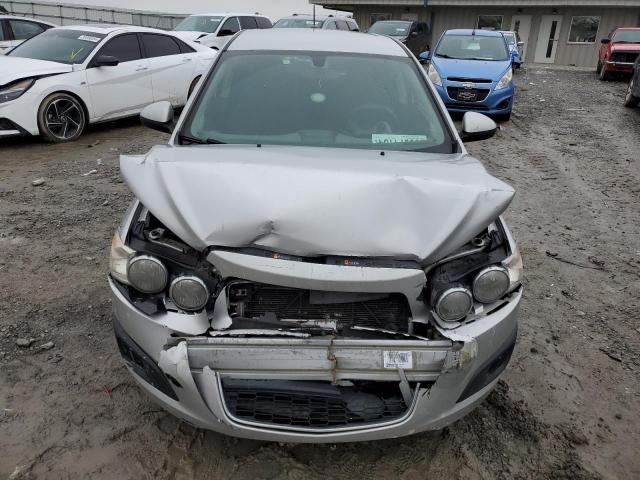 1G1JC6SH2F4133984 - 2015 CHEVROLET SONIC LT SILVER photo 5