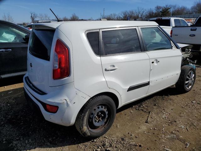 KNDJT2A50D7512680 - 2013 KIA SOUL WHITE photo 3