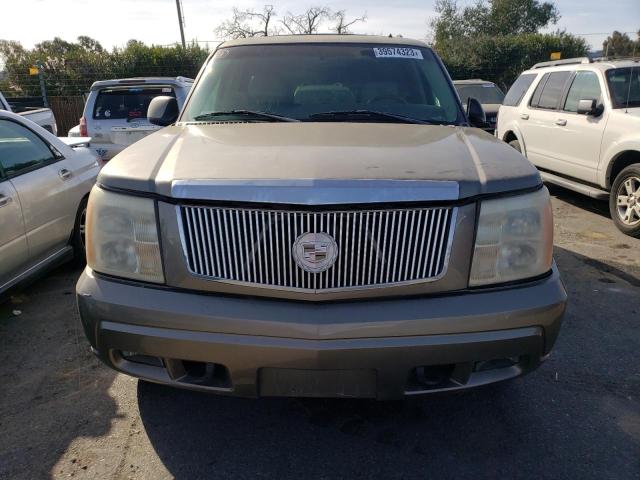 1GYEK63NX2R117541 - 2002 CADILLAC ESCALADE LUXURY TAN photo 5