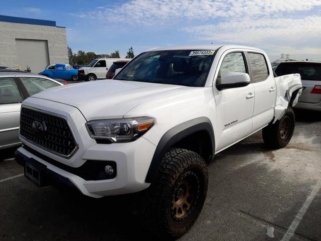 3TMDZ5BN4JM040853 - 2018 TOYOTA TACOMA DOUBLE CAB 白色 照片 1