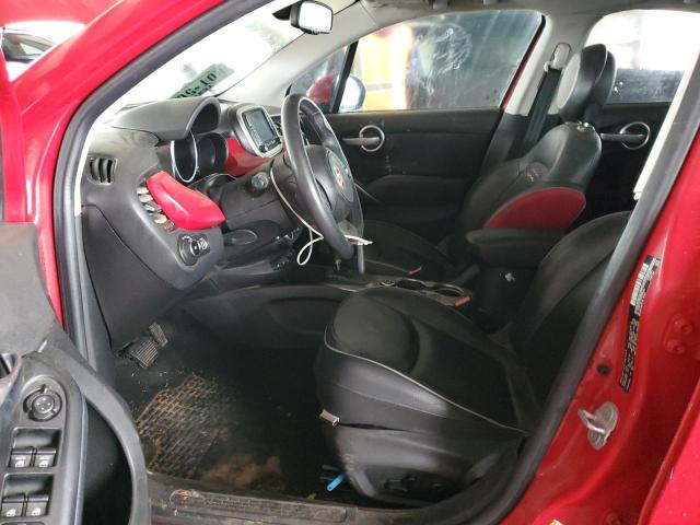 ZFBCFXDT0GP376145 - 2016 FIAT 500X LOUNGE RED photo 7