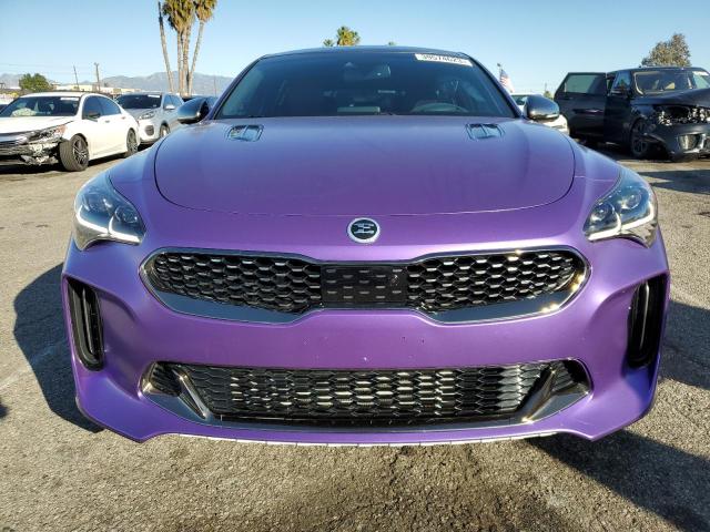 KNAE55LC5K6050822 - 2019 KIA STINGER GT2 PURPLE photo 5