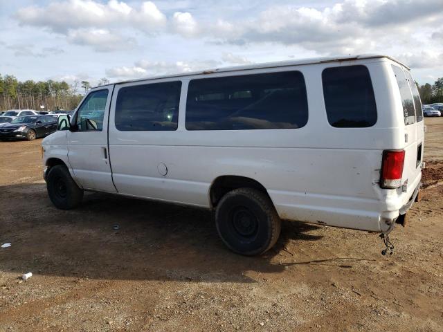 1FBSS31L11HB64149 - 2001 FORD E-350 E350 SUPER DUTY WAGON WHITE photo 2