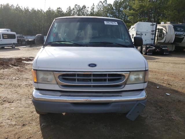 1FBSS31L11HB64149 - 2001 FORD E-350 E350 SUPER DUTY WAGON WHITE photo 5