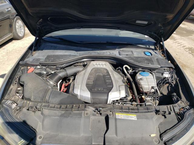 WAUHGAFC4GN001393 - 2016 AUDI A6 PRESTIGE შავი ფოტო 11