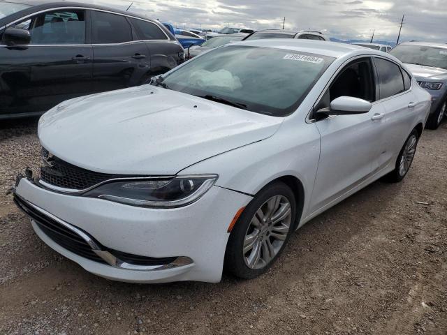 1C3CCCAB8FN638843 - 2015 CHRYSLER 200 LIMITED WHITE photo 1