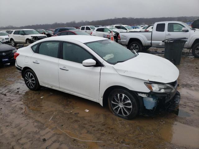 3N1AB7AP0GY332946 - 2016 NISSAN SENTRA S WHITE photo 4