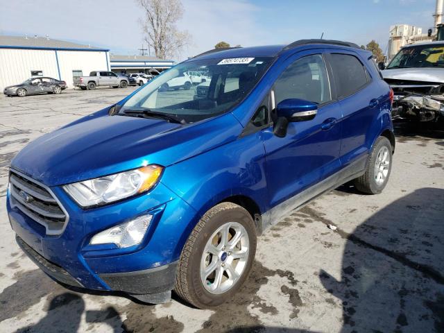 MAJ3S2GE7LC355468 - 2020 FORD ECOSPORT SE BLUE photo 1