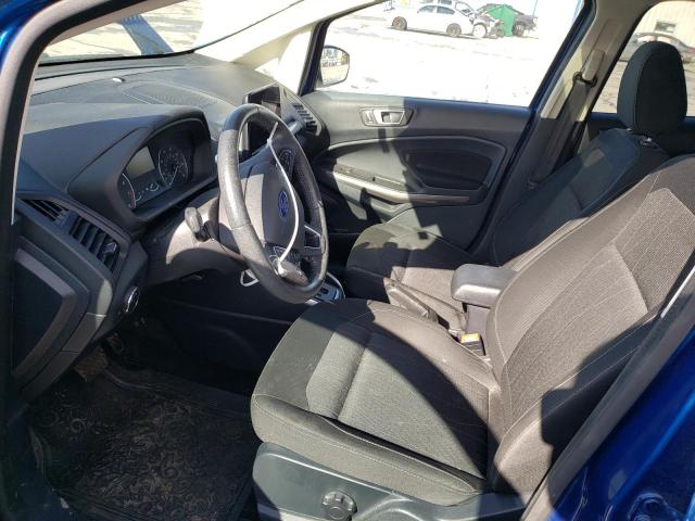 MAJ3S2GE7LC355468 - 2020 FORD ECOSPORT SE BLUE photo 7