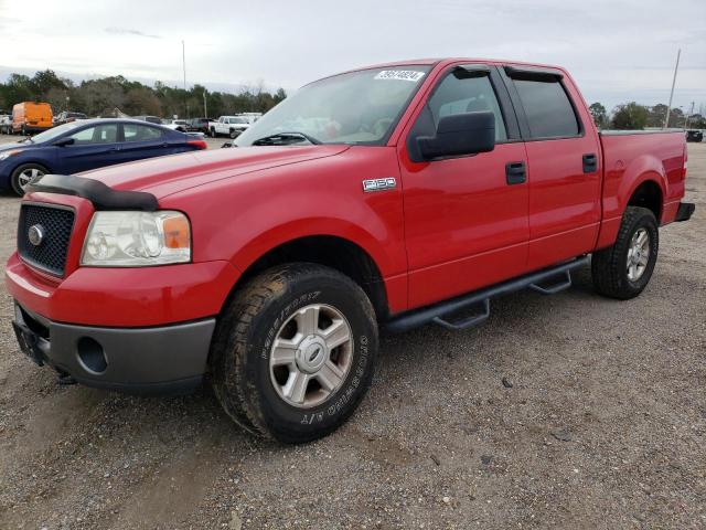 1FTPW12574KD72585 - 2004 FORD F150 SUPERCREW RED photo 1