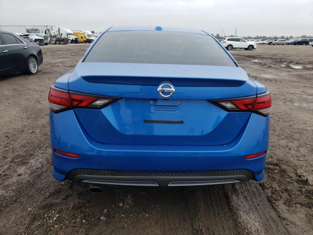 3N1AB8DVXMY215757 - 2021 NISSAN SENTRA SR BLUE photo 6