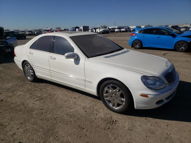 WDBNF67J46A480017 - 2006 MERCEDES-BENZ S 350 WHITE photo 4