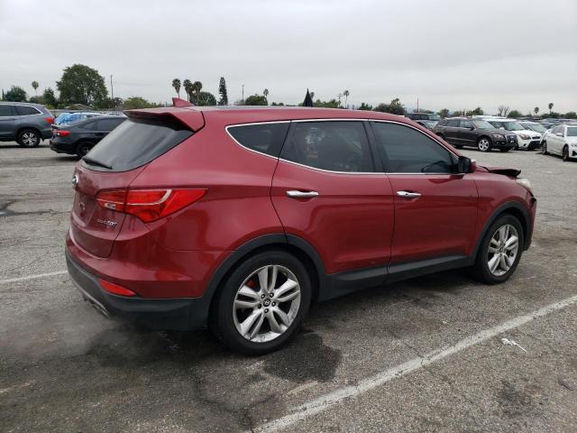 5XYZW3LA5DG113633 - 2013 HYUNDAI SANTA FE S RED photo 3