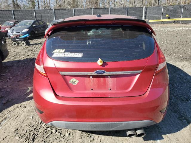 3FADP4FJ6BM105751 - 2011 FORD FIESTA SES RED photo 6