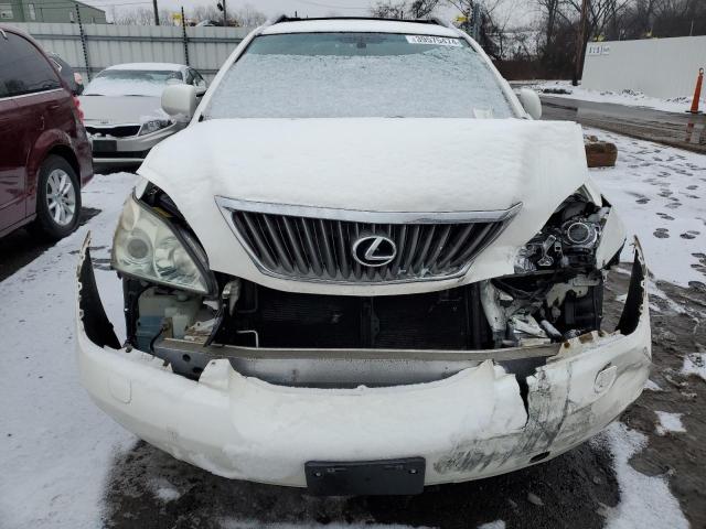 2T2HK31U38C072775 - 2008 LEXUS RX 350 WHITE photo 5