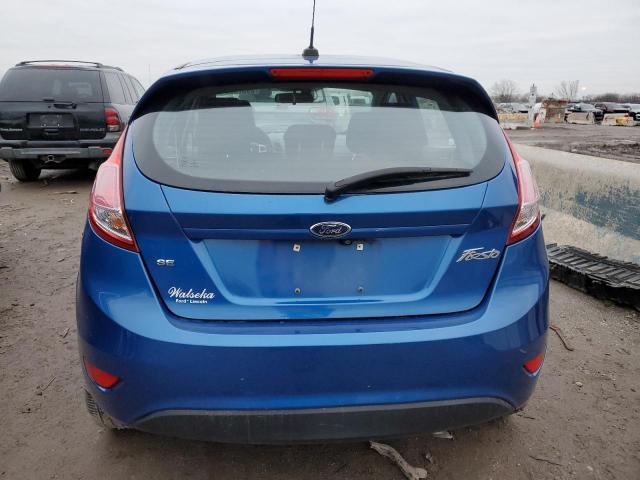 3FADP4EJ6JM116877 - 2018 FORD FIESTA SE BLUE photo 6